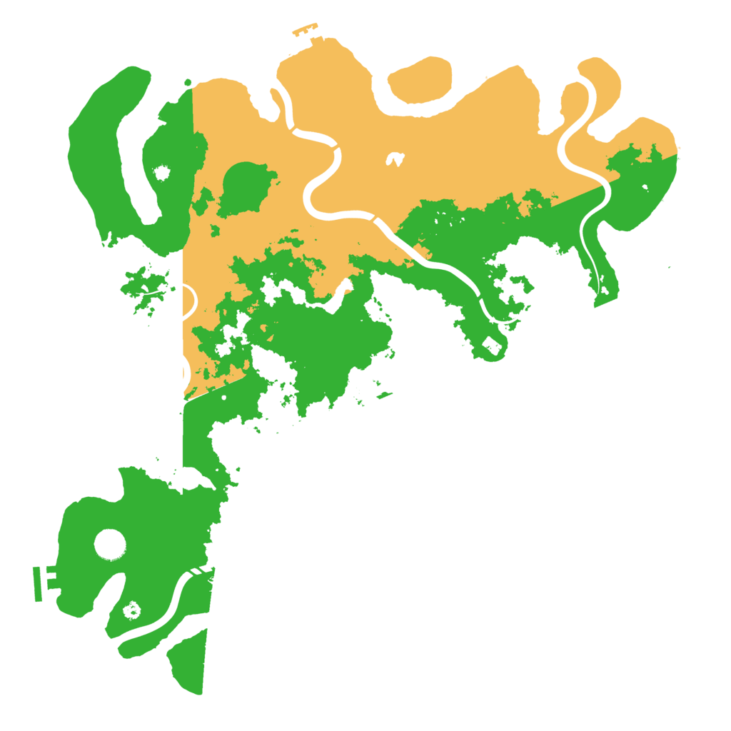Biome Rust Map: Procedural Map, Size: 4250, Seed: 925507997