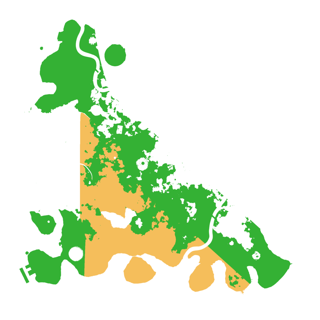 Biome Rust Map: Procedural Map, Size: 4000, Seed: 542065969
