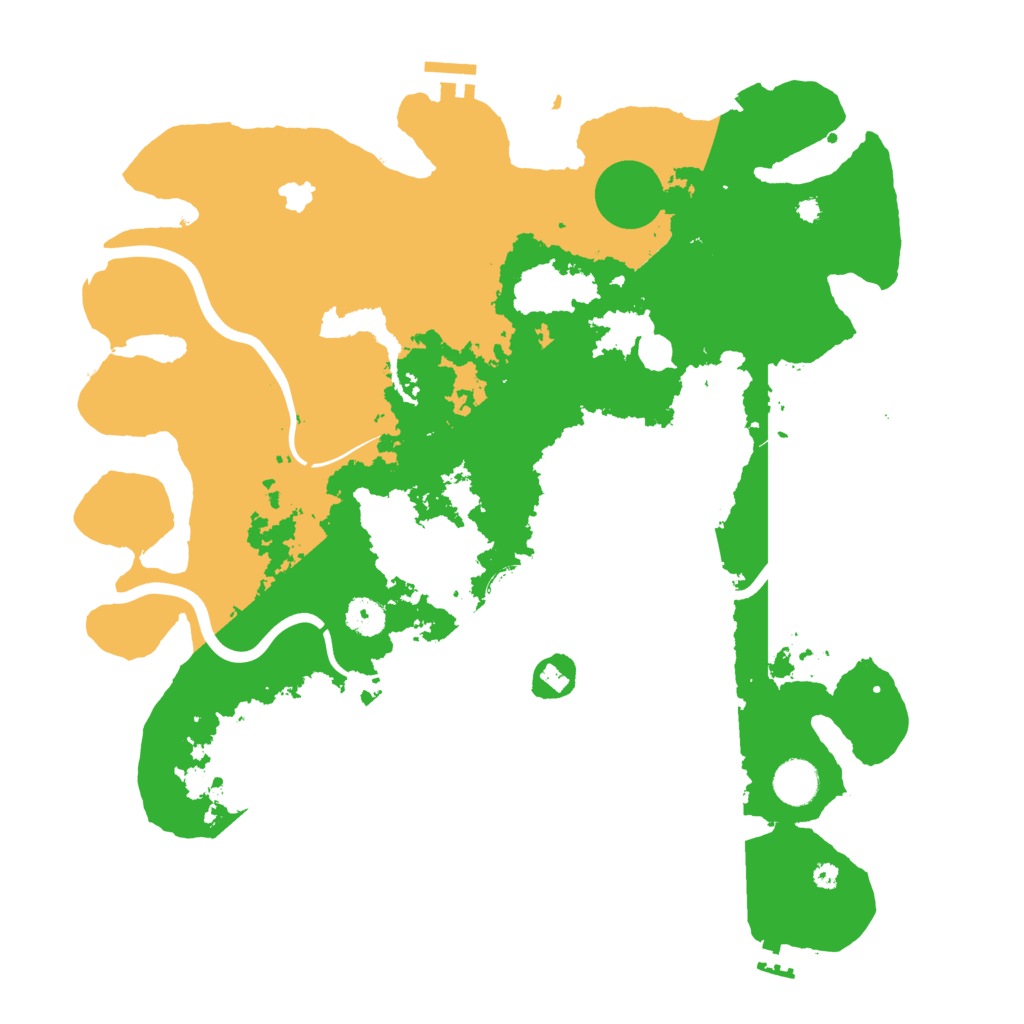 Biome Rust Map: Procedural Map, Size: 4000, Seed: 59786123