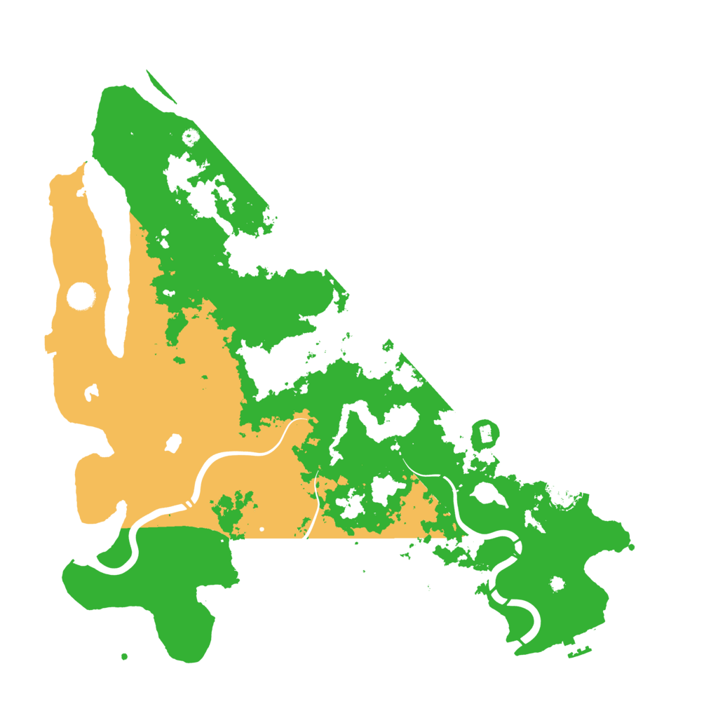 Biome Rust Map: Procedural Map, Size: 4500, Seed: 938064089
