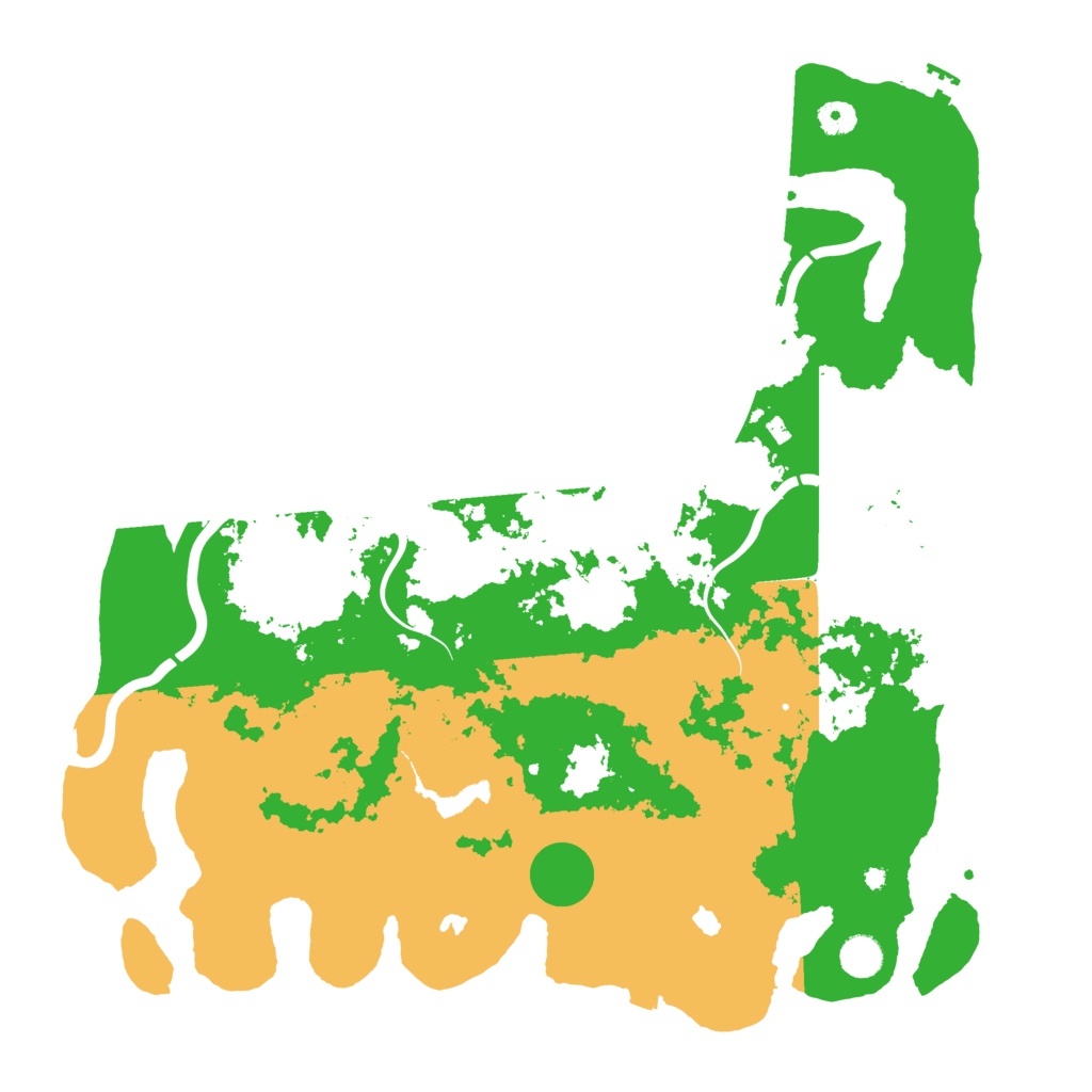 Biome Rust Map: Procedural Map, Size: 4500, Seed: 606514948