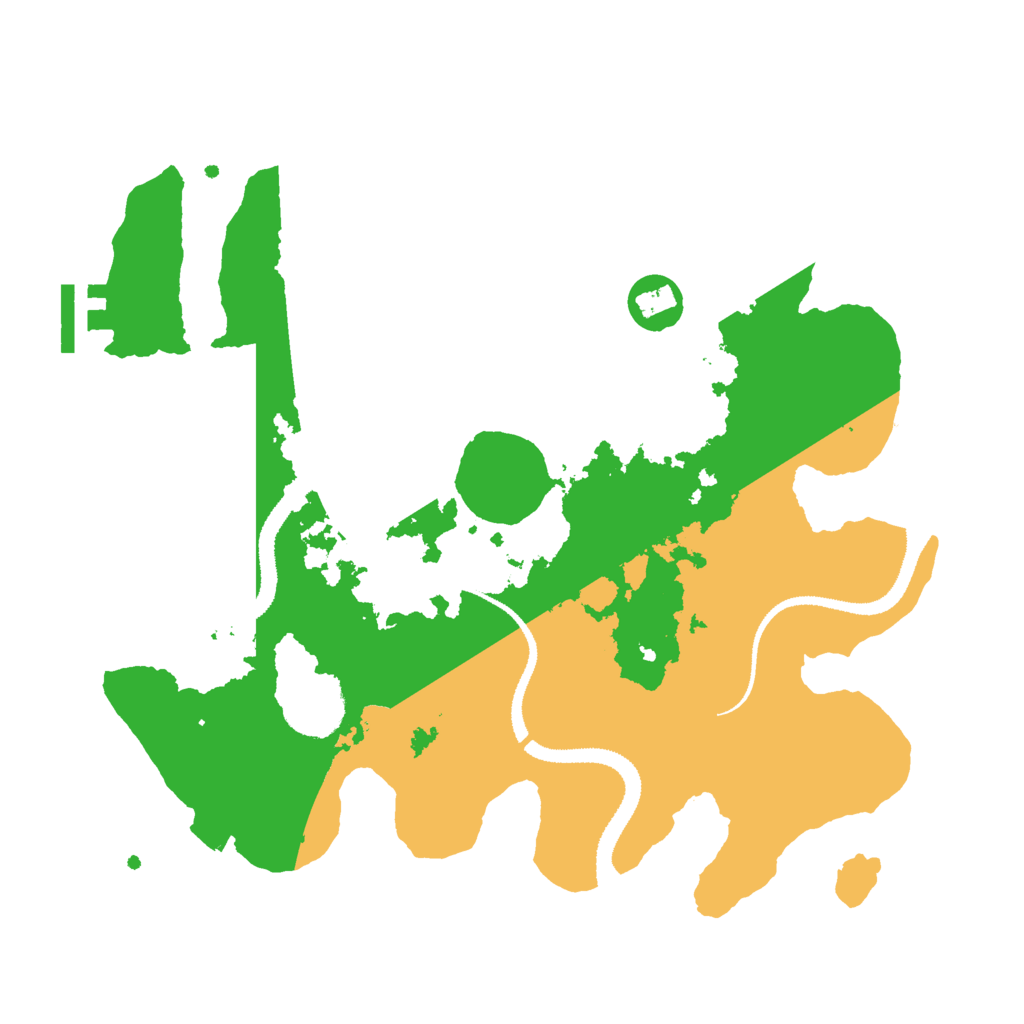 Biome Rust Map: Procedural Map, Size: 3000, Seed: 841981399