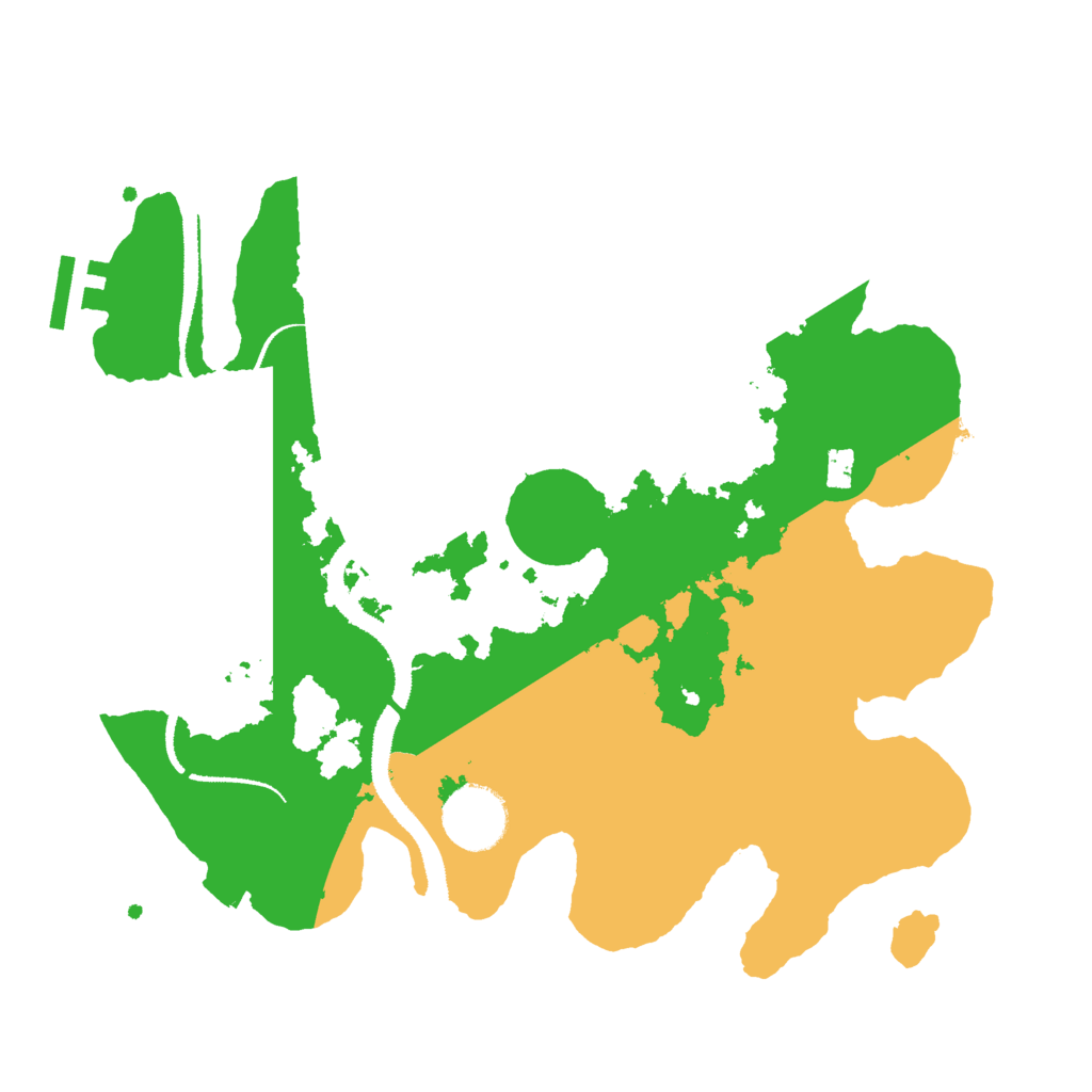 Biome Rust Map: Procedural Map, Size: 3000, Seed: 841981399