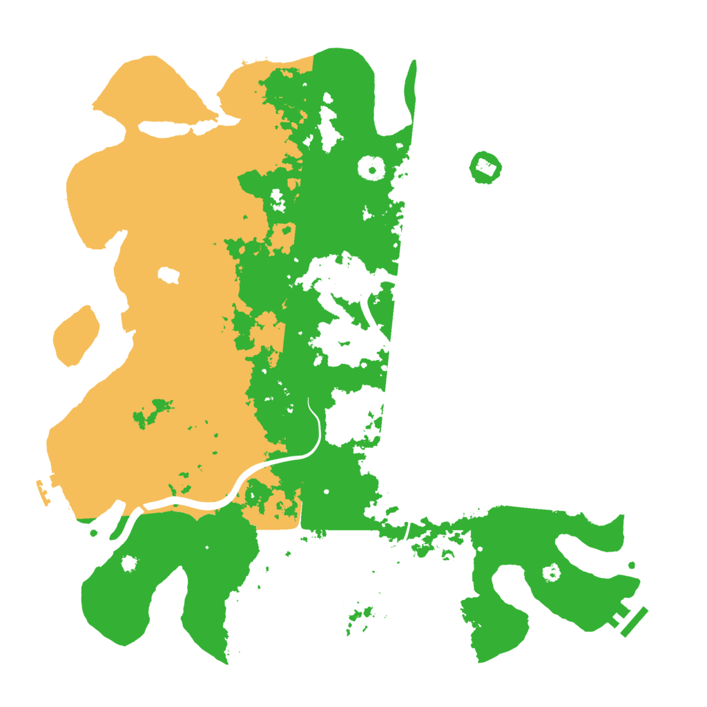 Biome Rust Map: Procedural Map, Size: 4000, Seed: 15745745
