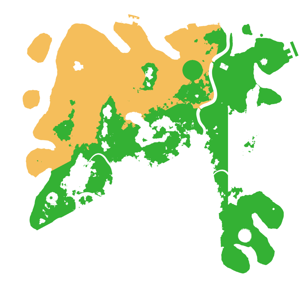 Biome Rust Map: Procedural Map, Size: 4000, Seed: 840659936