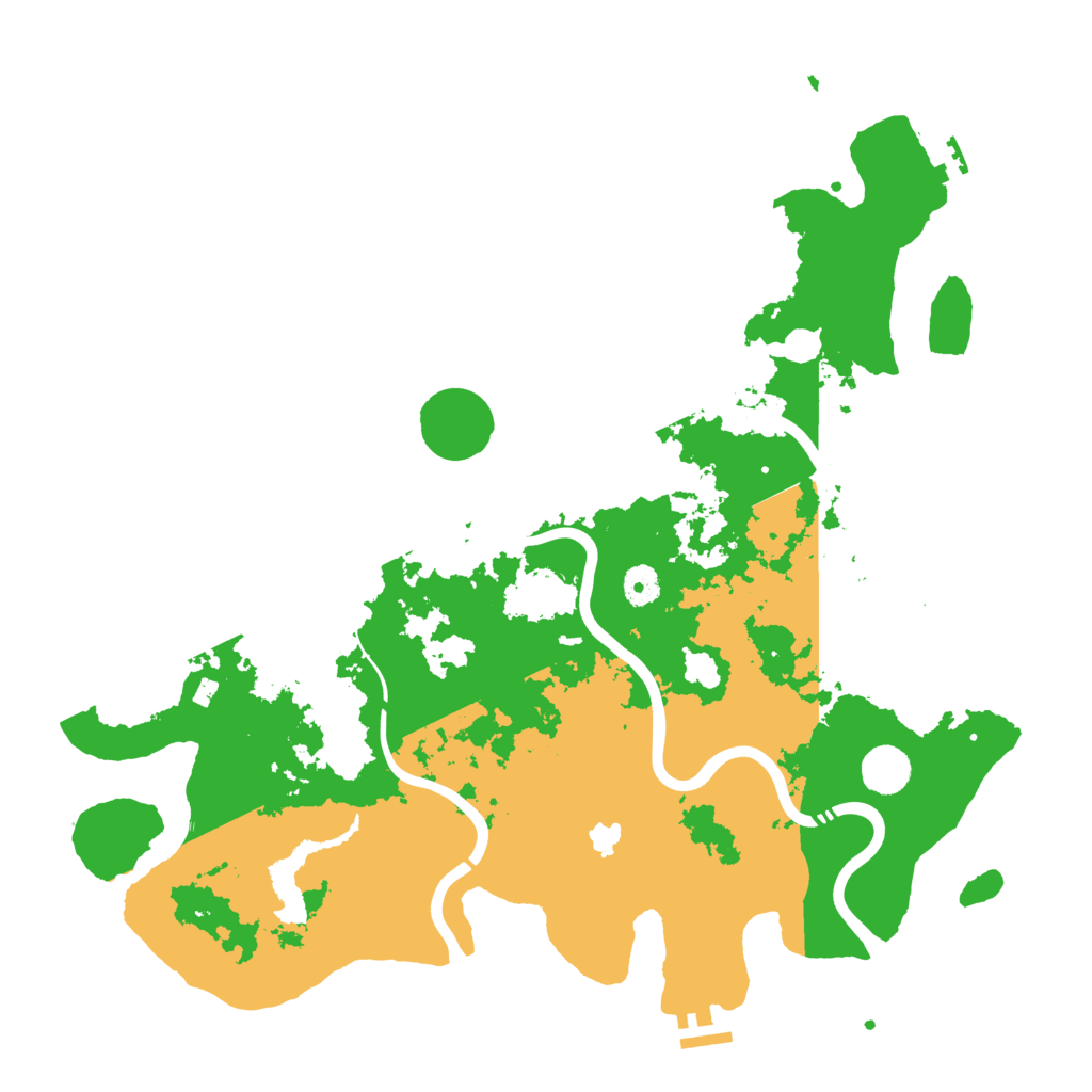 Biome Rust Map: Procedural Map, Size: 4250, Seed: 753452