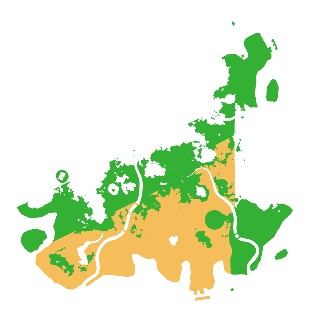 Biome Rust Map: Procedural Map, Size: 4250, Seed: 753452