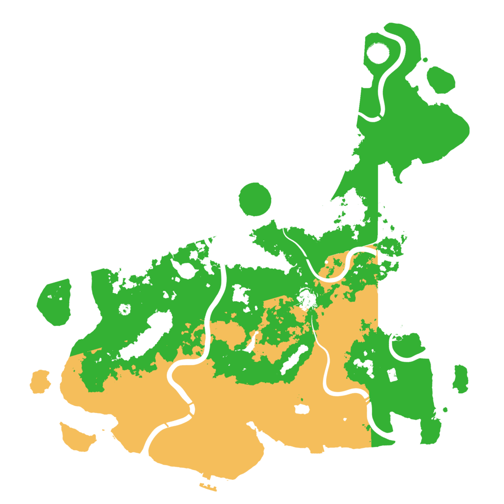 Biome Rust Map: Procedural Map, Size: 4250, Seed: 44117978