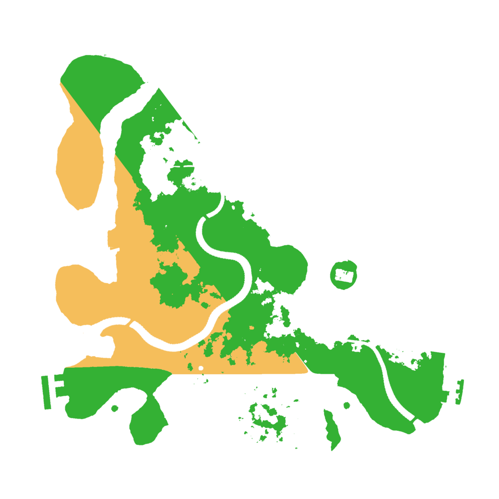 Biome Rust Map: Procedural Map, Size: 3000, Seed: 1697223914