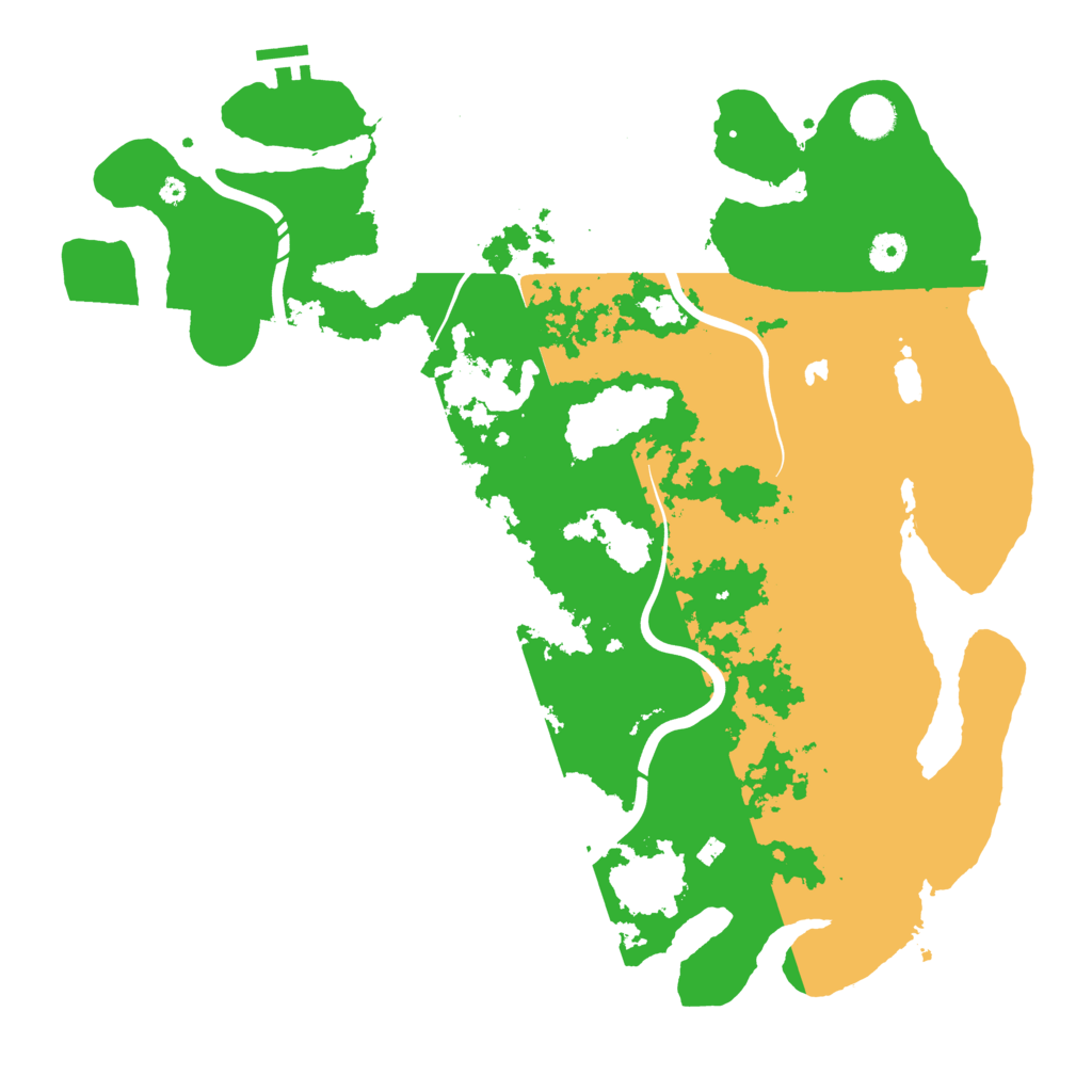 Biome Rust Map: Procedural Map, Size: 4250, Seed: 163420957