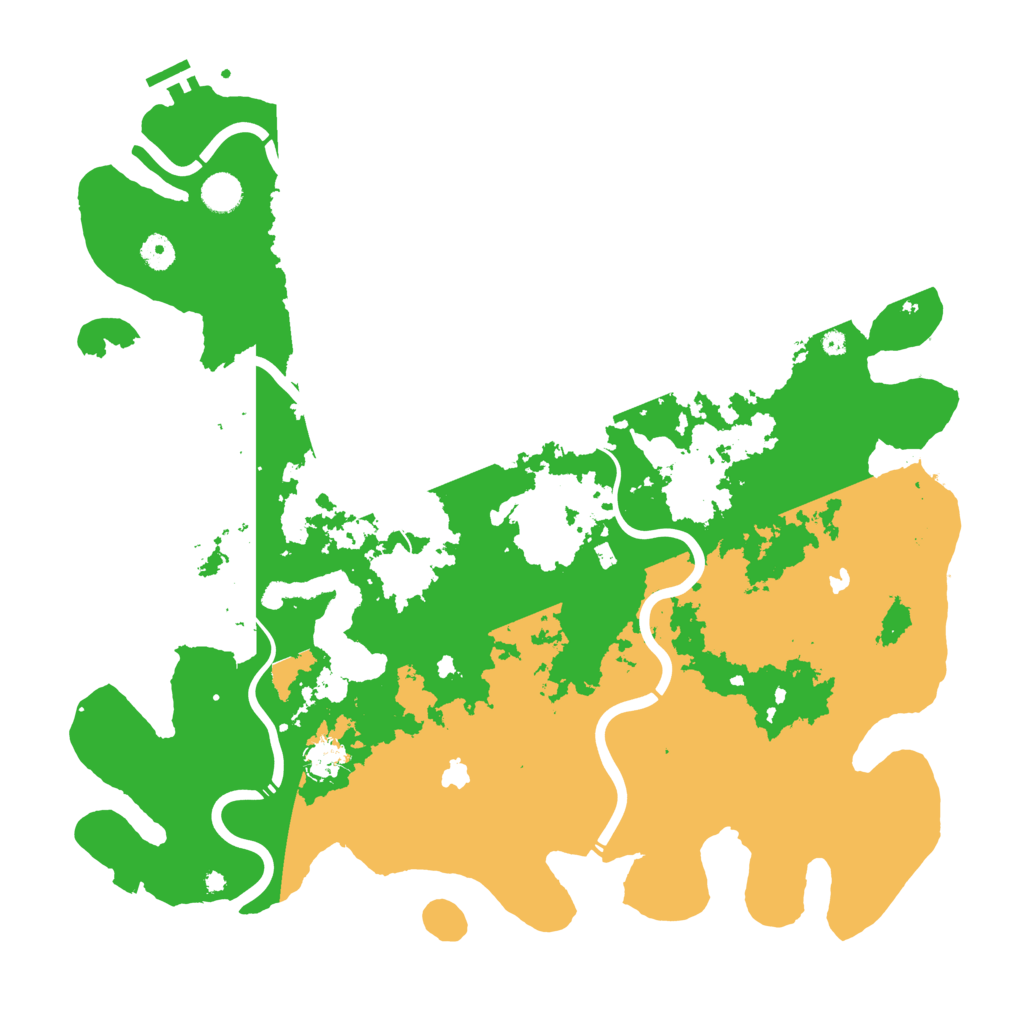 Biome Rust Map: Procedural Map, Size: 4500, Seed: 222968192
