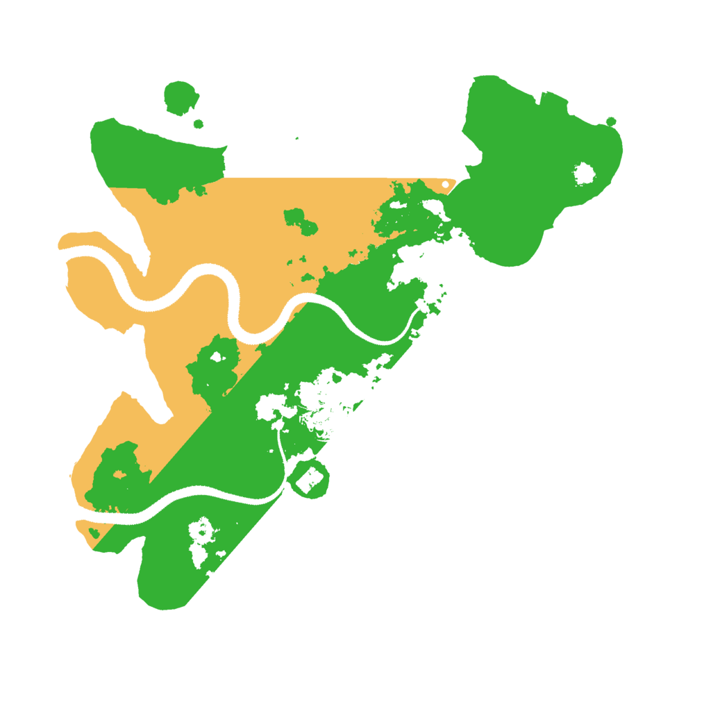 Biome Rust Map: Procedural Map, Size: 3000, Seed: 736212631