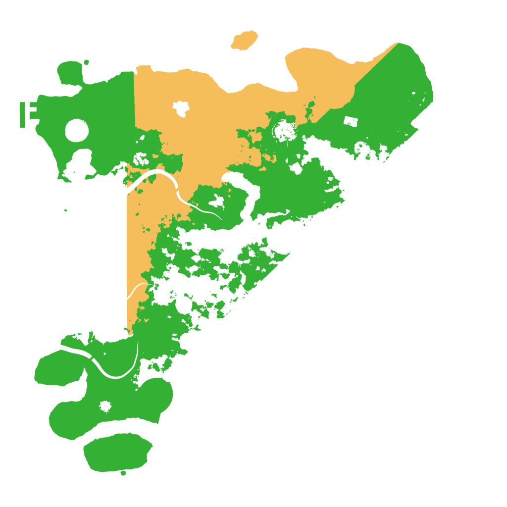 Biome Rust Map: Procedural Map, Size: 4000, Seed: 688009536