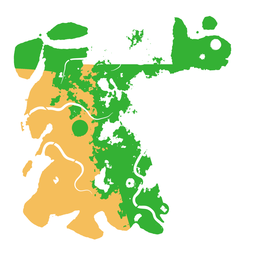 Biome Rust Map: Procedural Map, Size: 4200, Seed: 1608556703