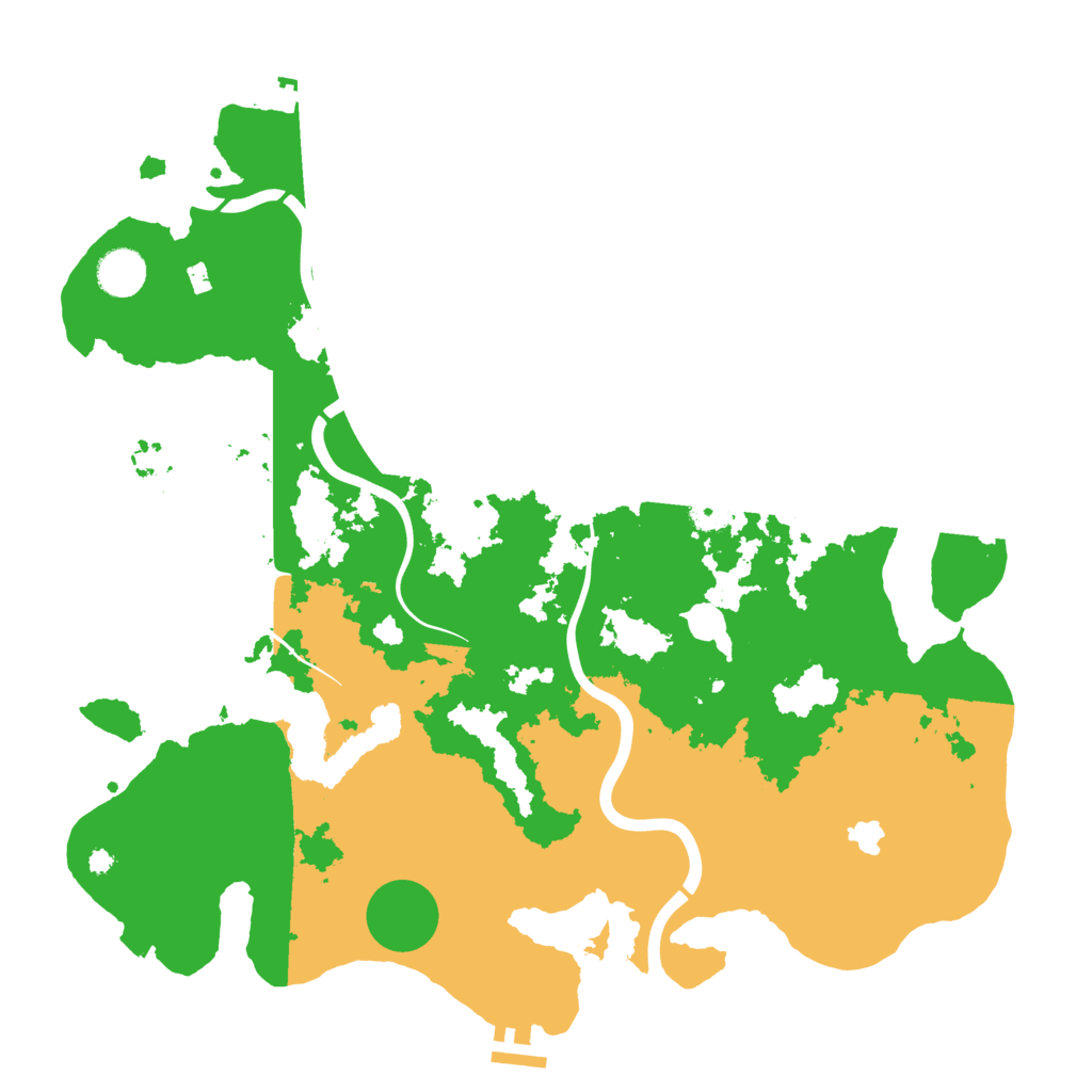 Biome Rust Map: Procedural Map, Size: 4000, Seed: 1933210645