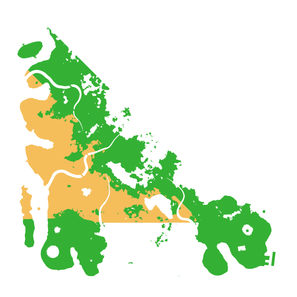 Biome Rust Map: Procedural Map, Size: 4250, Seed: 13815