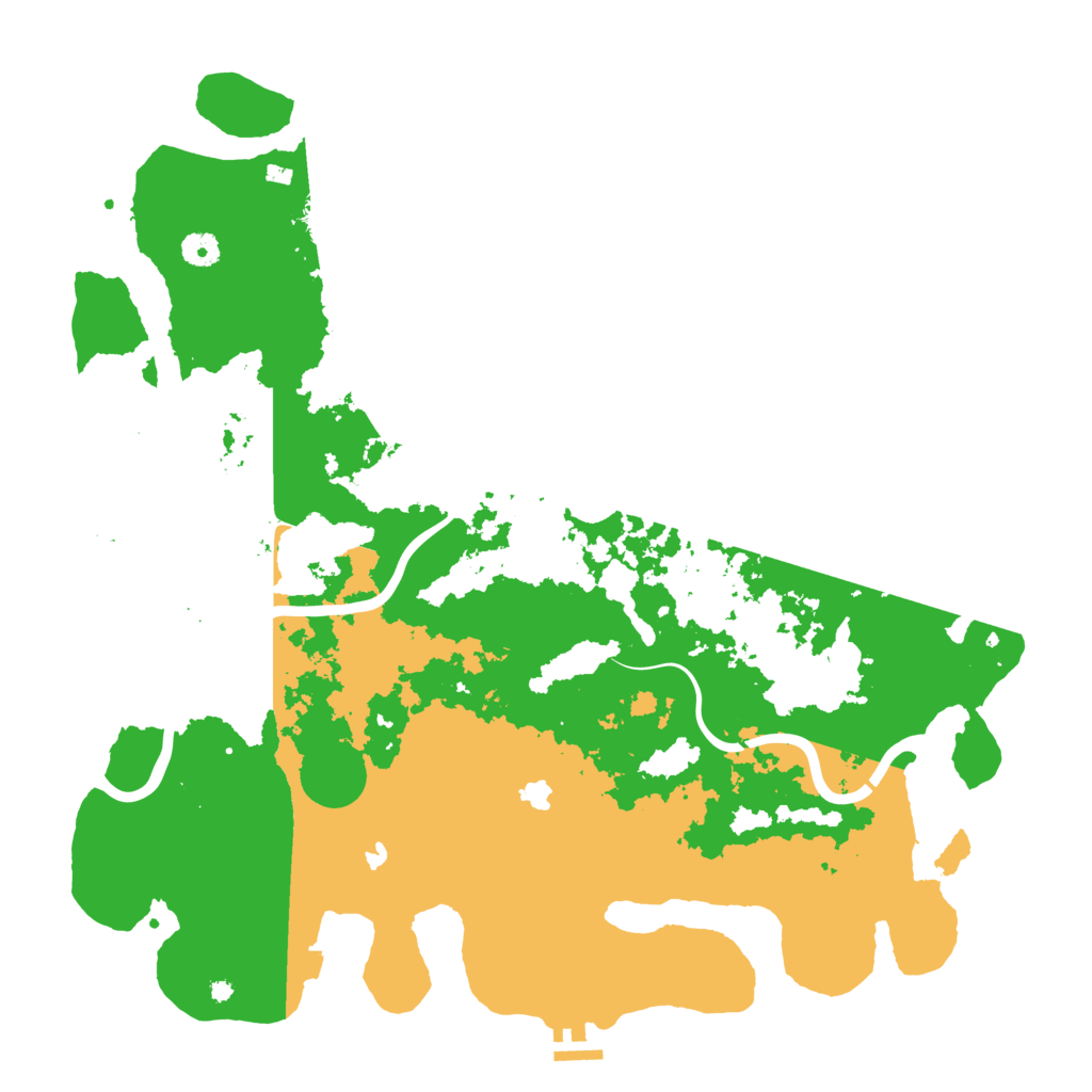 Biome Rust Map: Procedural Map, Size: 4500, Seed: 823546826