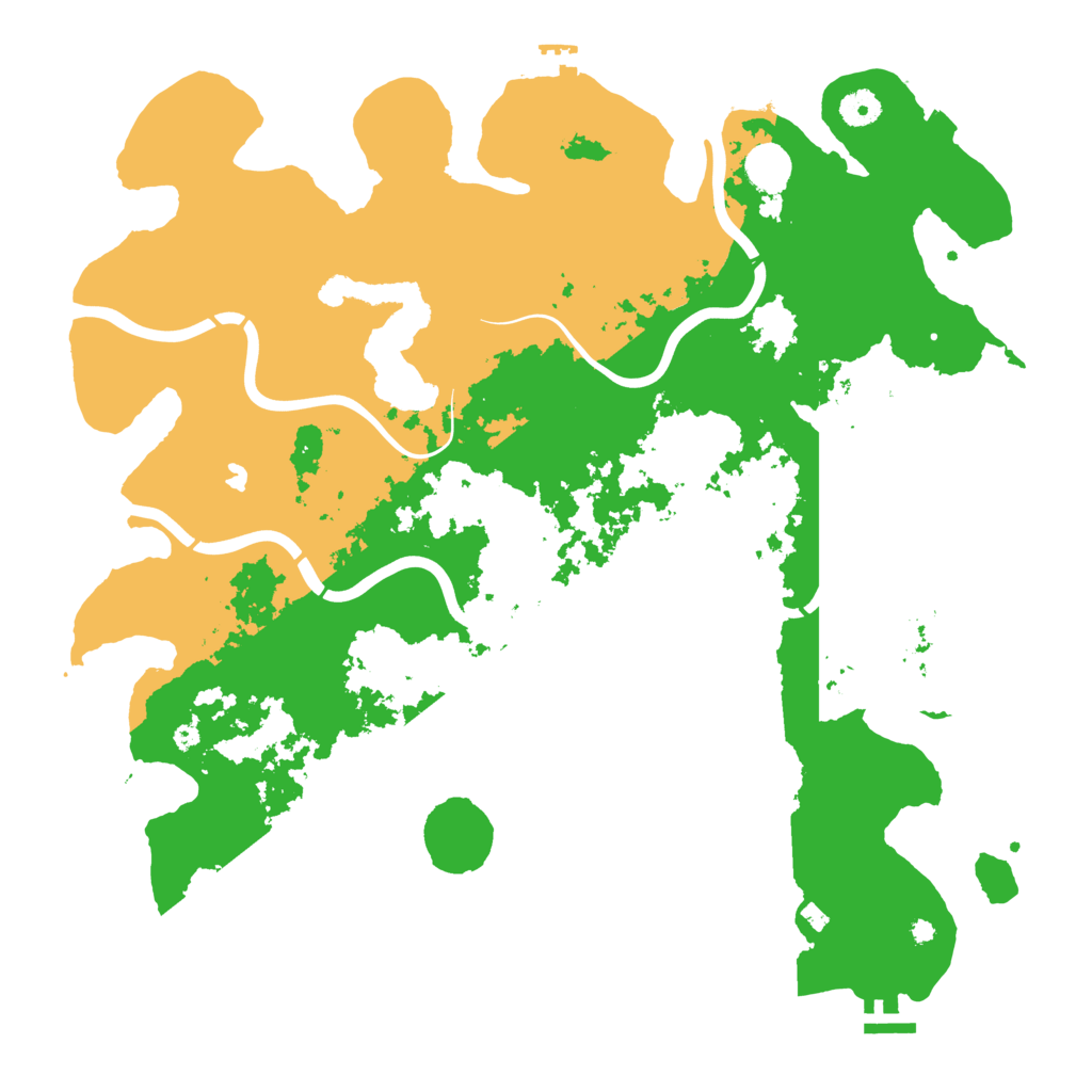 Biome Rust Map: Procedural Map, Size: 4250, Seed: 522659366