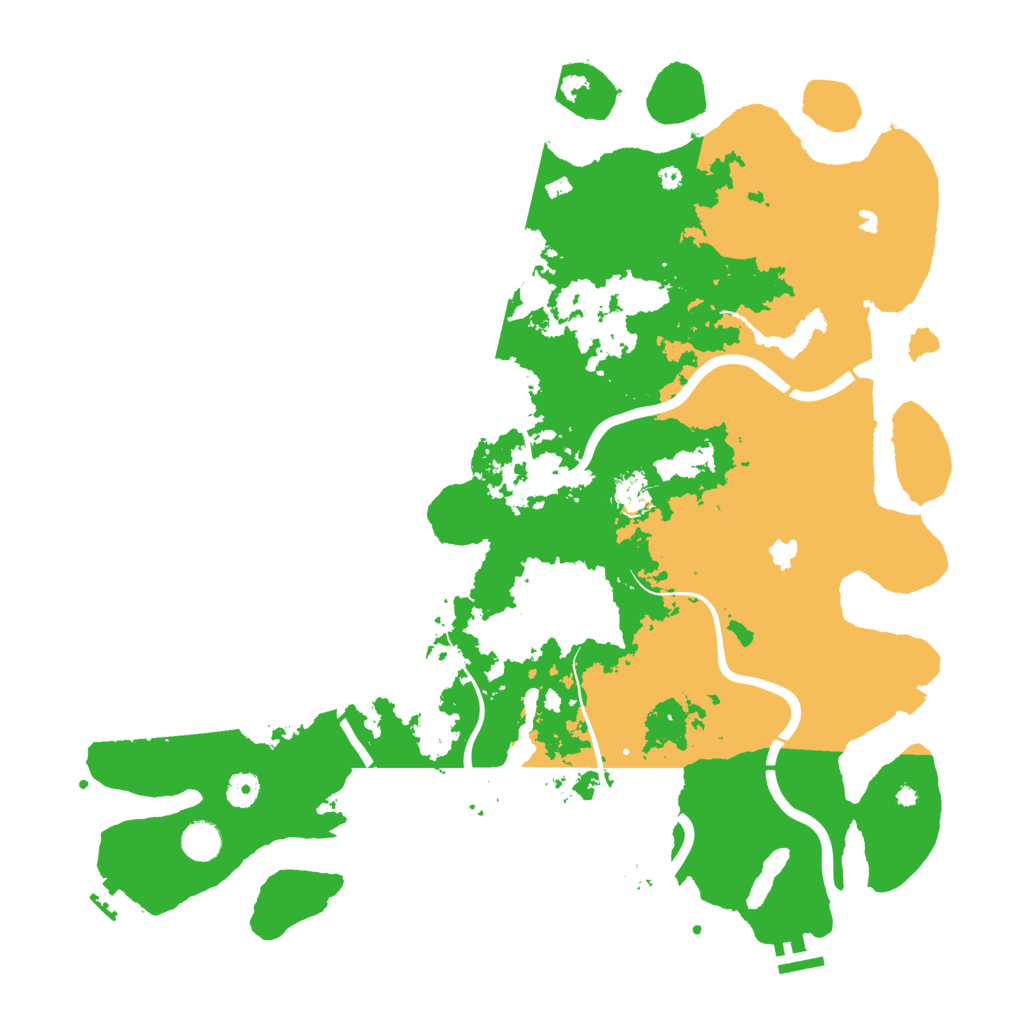 Biome Rust Map: Procedural Map, Size: 4500, Seed: 903497541