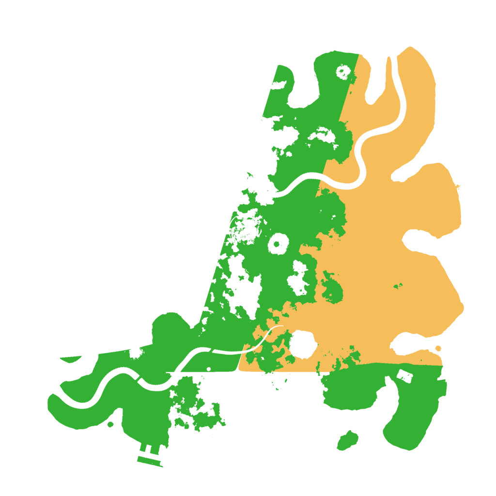 Biome Rust Map: Procedural Map, Size: 3500, Seed: 2118433832