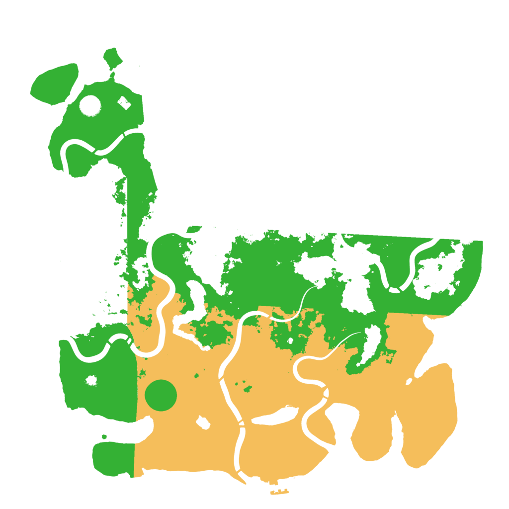 Biome Rust Map: Procedural Map, Size: 4250, Seed: 1289664224