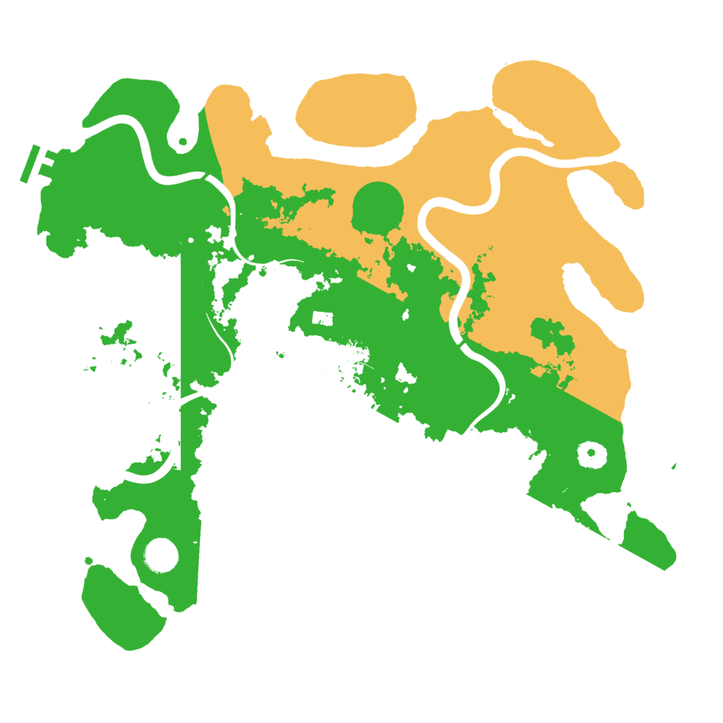 Biome Rust Map: Procedural Map, Size: 3750, Seed: 45509830