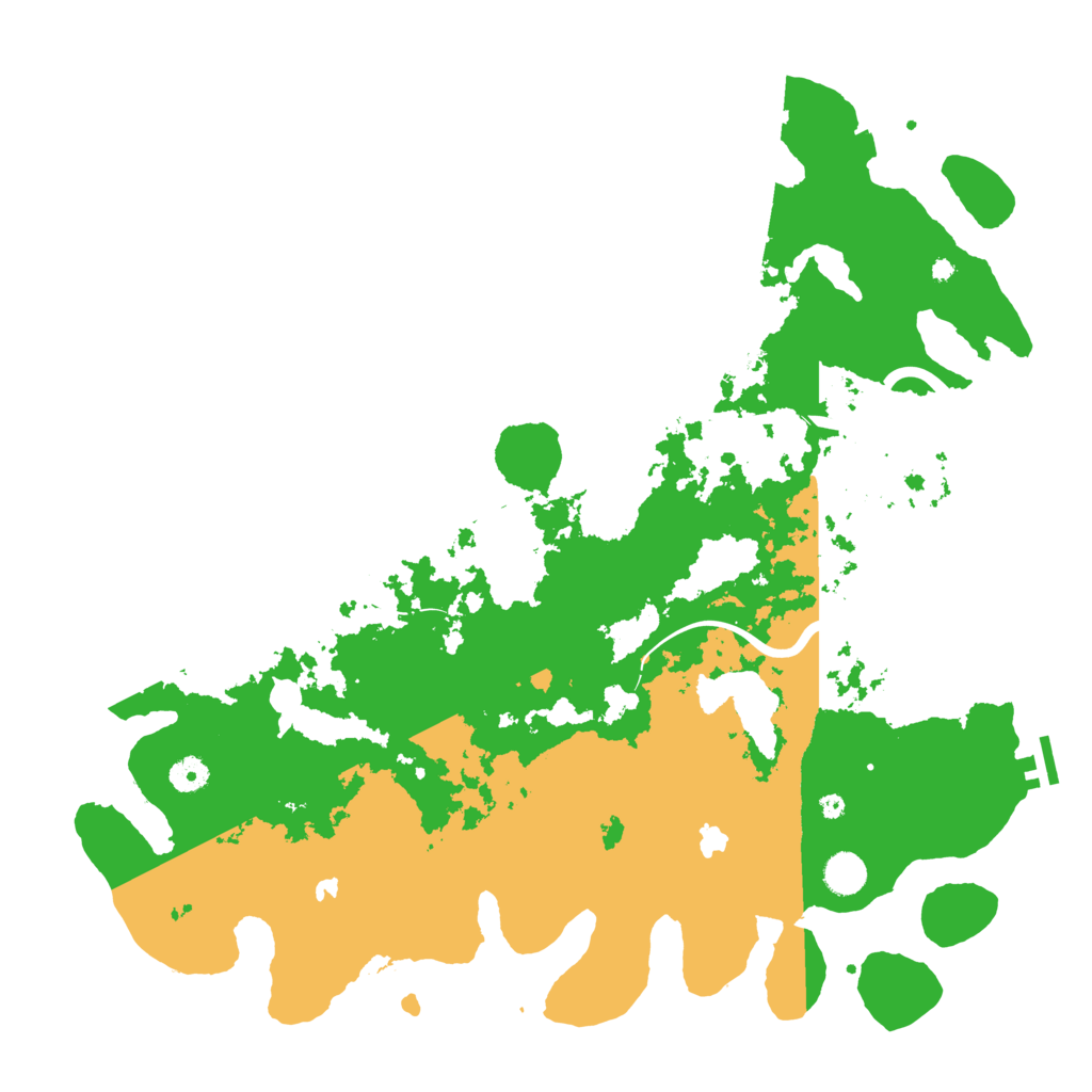 Biome Rust Map: Procedural Map, Size: 4500, Seed: 978069