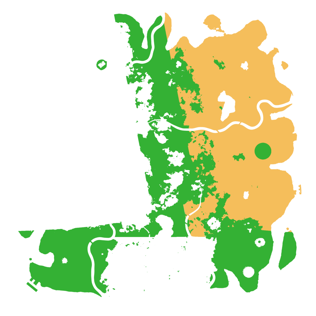 Biome Rust Map: Procedural Map, Size: 5000, Seed: 913094440