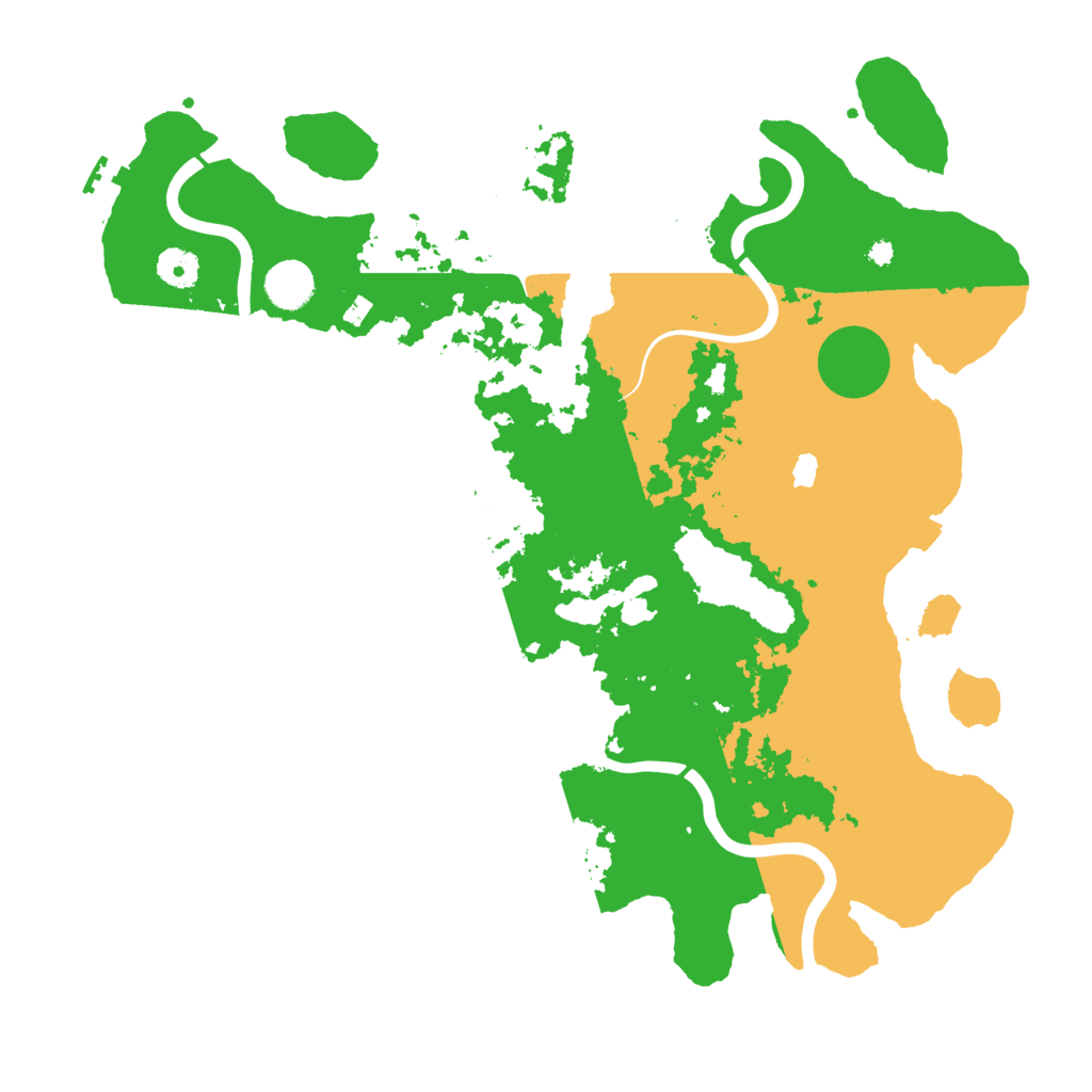 Biome Rust Map: Procedural Map, Size: 4000, Seed: 613578782
