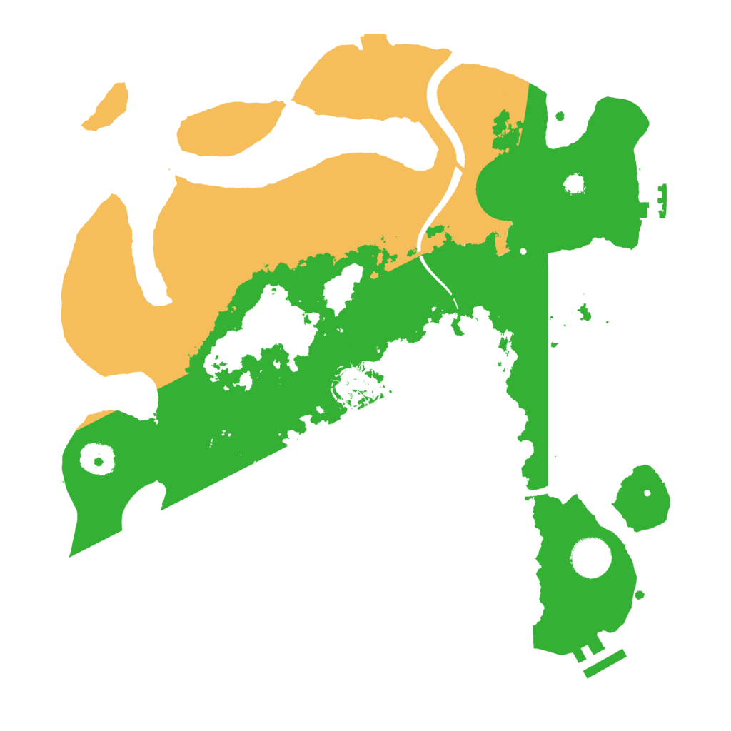 Biome Rust Map: Procedural Map, Size: 3250, Seed: 1561991997