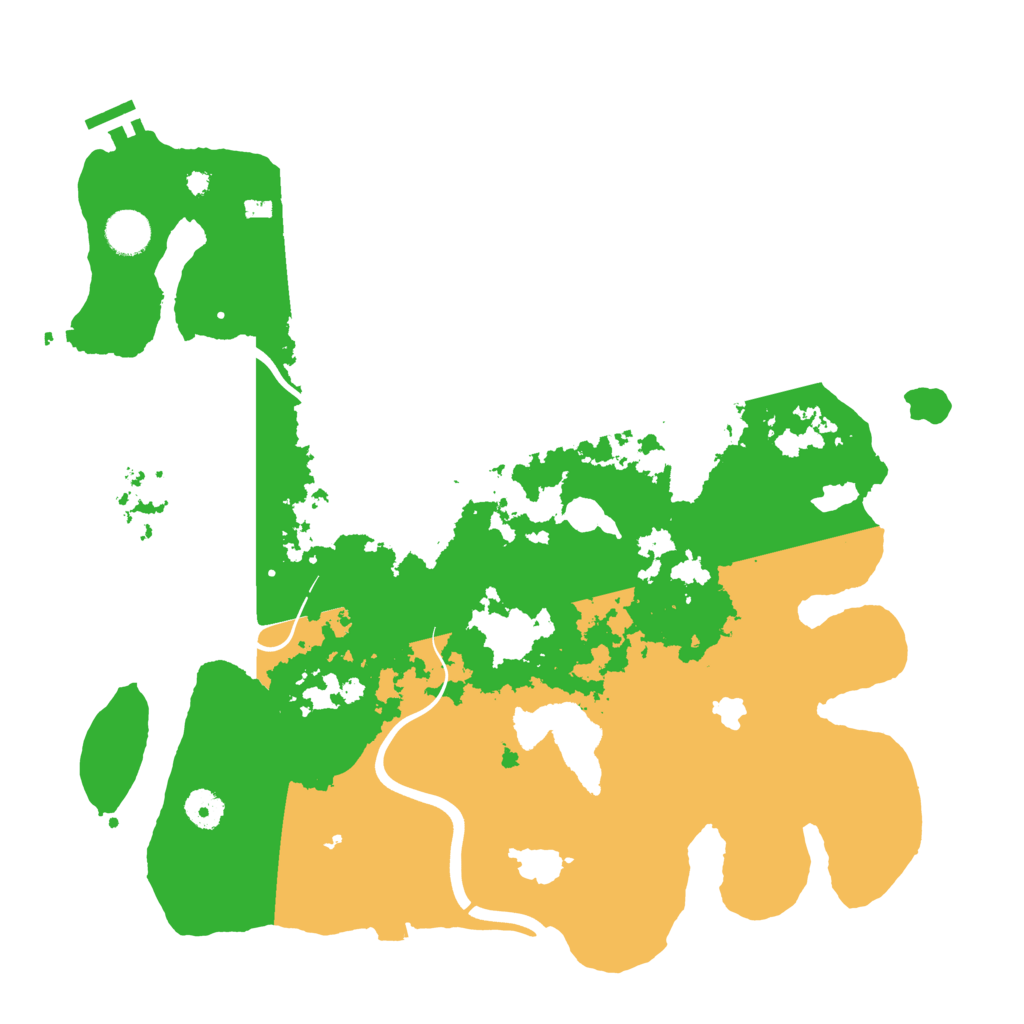 Biome Rust Map: Procedural Map, Size: 4000, Seed: 387458761