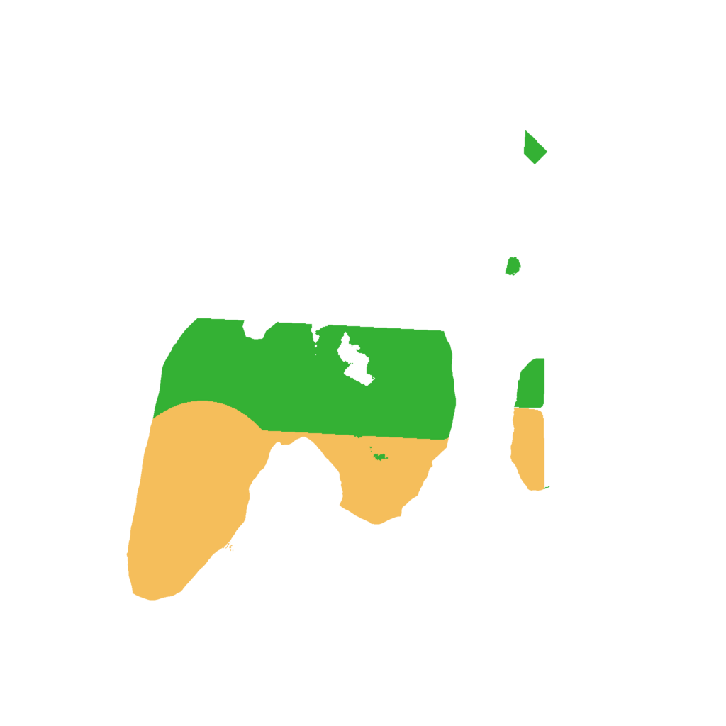 Biome Rust Map: Procedural Map, Size: 1600, Seed: 1499118875