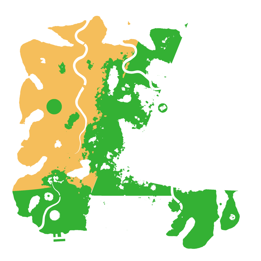 Biome Rust Map: Procedural Map, Size: 4500, Seed: 1938235120
