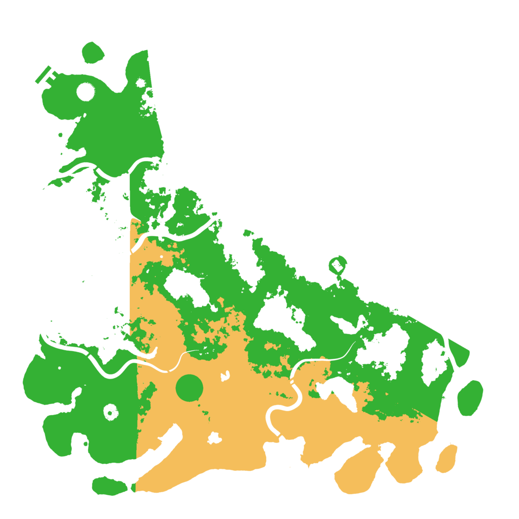 Biome Rust Map: Procedural Map, Size: 5000, Seed: 456479