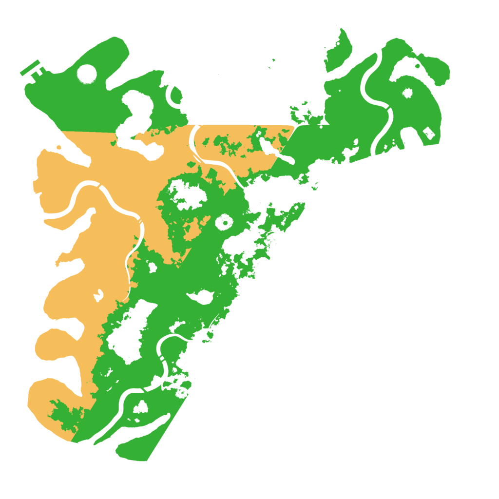 Biome Rust Map: Procedural Map, Size: 4500, Seed: 943582728