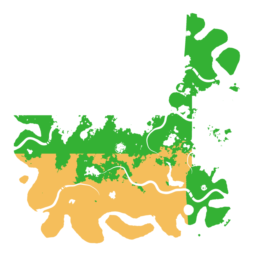 Biome Rust Map: Procedural Map, Size: 4500, Seed: 1950657729