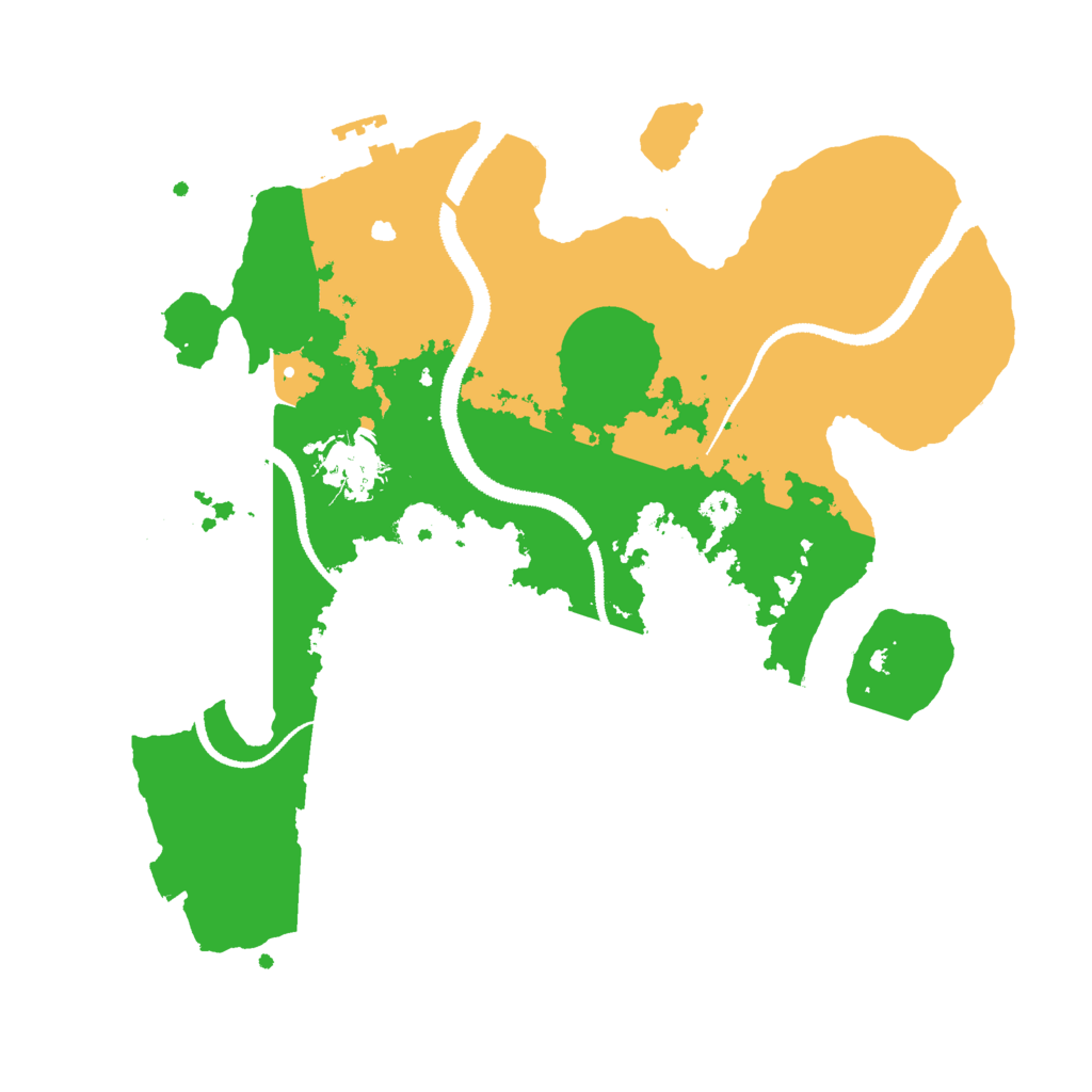 Biome Rust Map: Procedural Map, Size: 3000, Seed: 1731652550