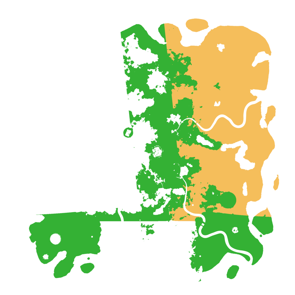Biome Rust Map: Procedural Map, Size: 4800, Seed: 1870268643