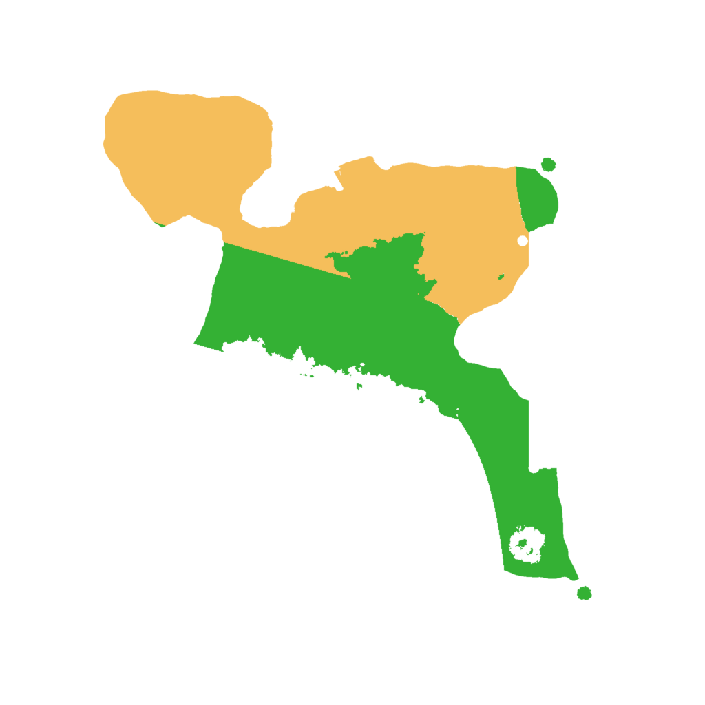 Biome Rust Map: Procedural Map, Size: 1998, Seed: 2147483647