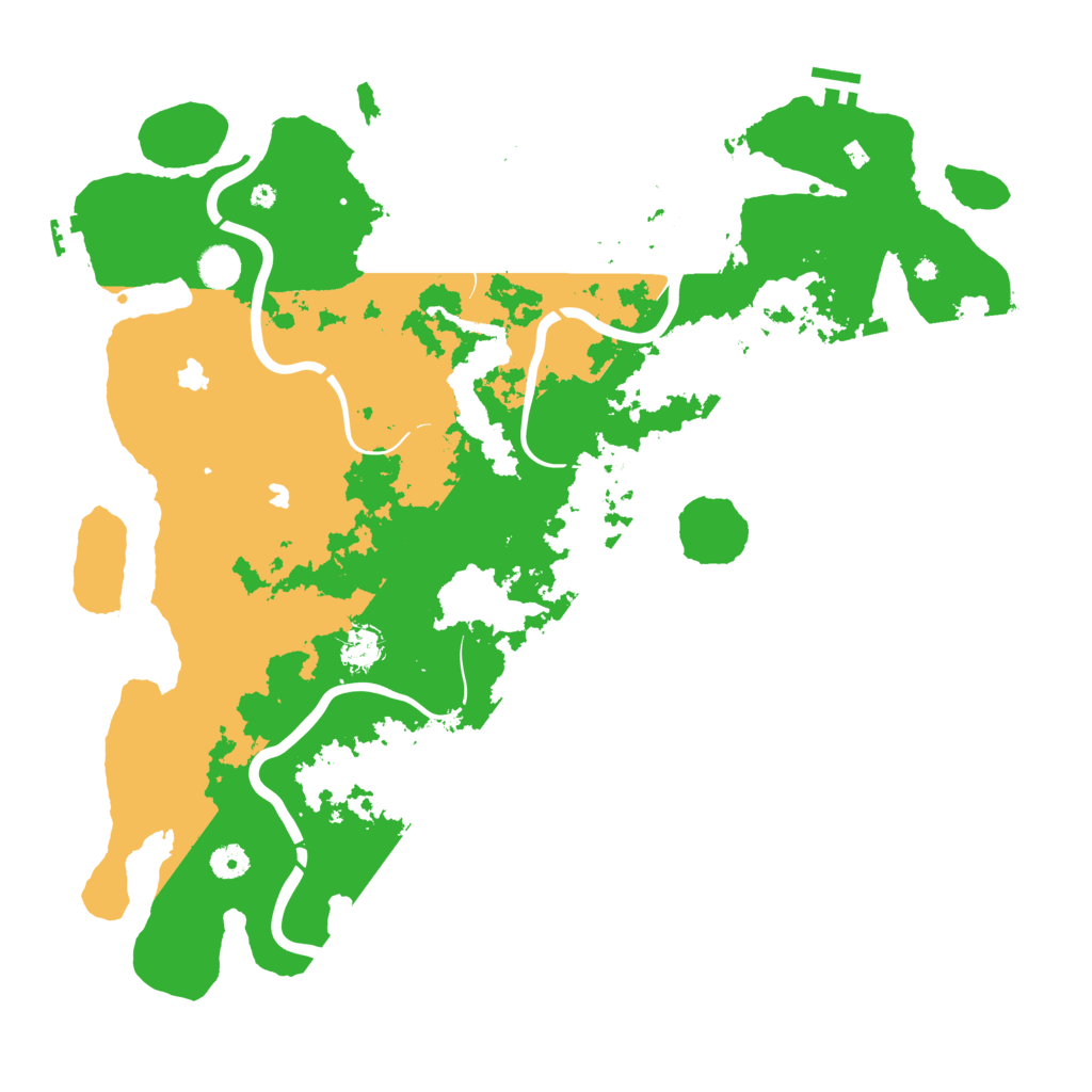 Biome Rust Map: Procedural Map, Size: 4500, Seed: 663021410