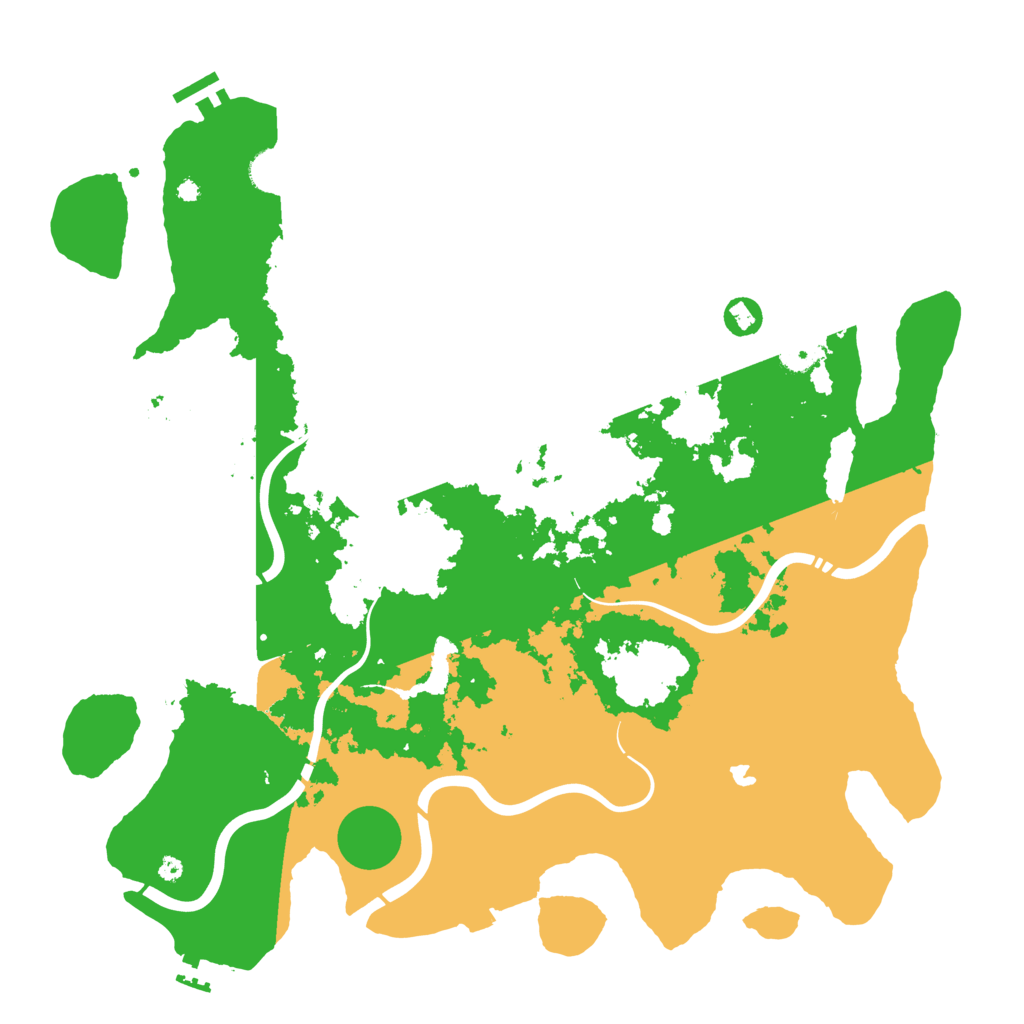 Biome Rust Map: Procedural Map, Size: 4250, Seed: 635271367