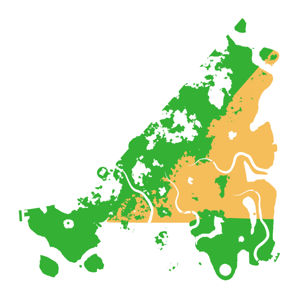 Biome Rust Map: Procedural Map, Size: 4500, Seed: 1567103112