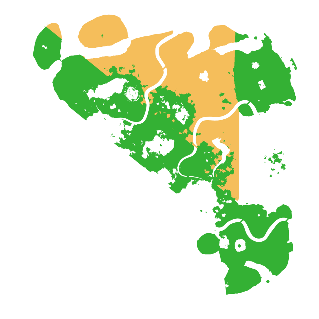 Biome Rust Map: Procedural Map, Size: 4000, Seed: 1119269994