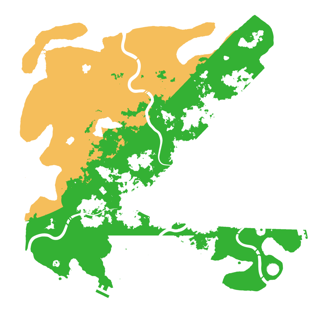 Biome Rust Map: Procedural Map, Size: 4500, Seed: 1963692568