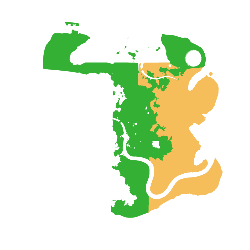 Biome Rust Map: Procedural Map, Size: 2750, Seed: 505932391