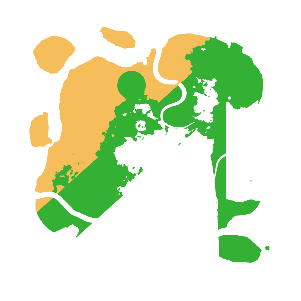 Biome Rust Map: Procedural Map, Size: 2800, Seed: 302320901