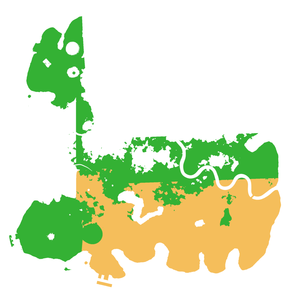 Biome Rust Map: Procedural Map, Size: 4000, Seed: 639405180