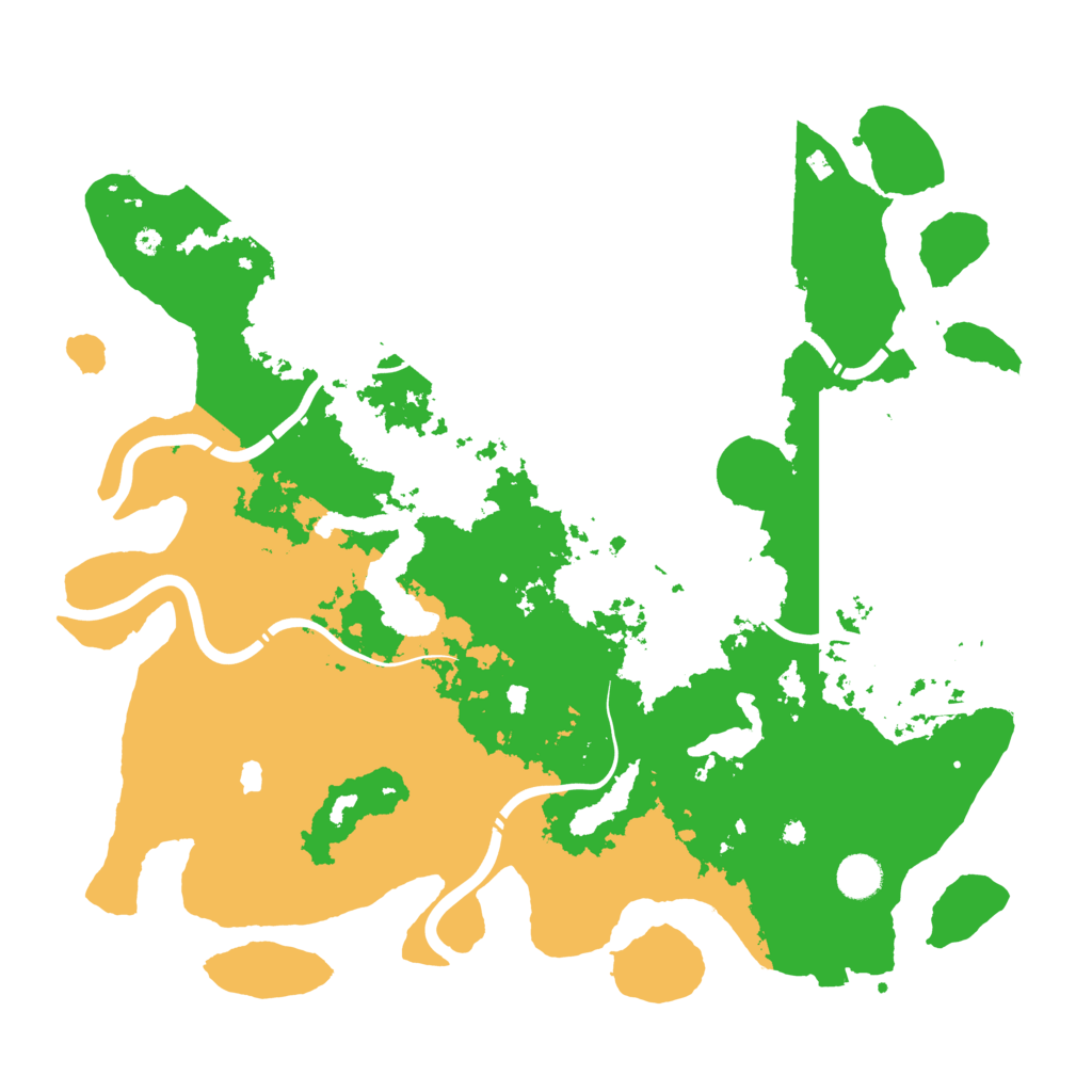 Biome Rust Map: Procedural Map, Size: 4250, Seed: 1289664213