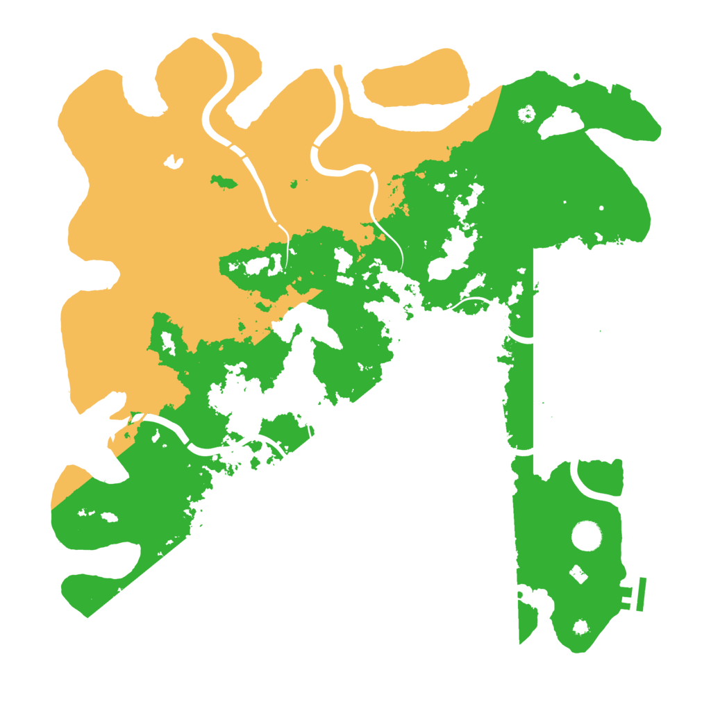Biome Rust Map: Procedural Map, Size: 4250, Seed: 182336772