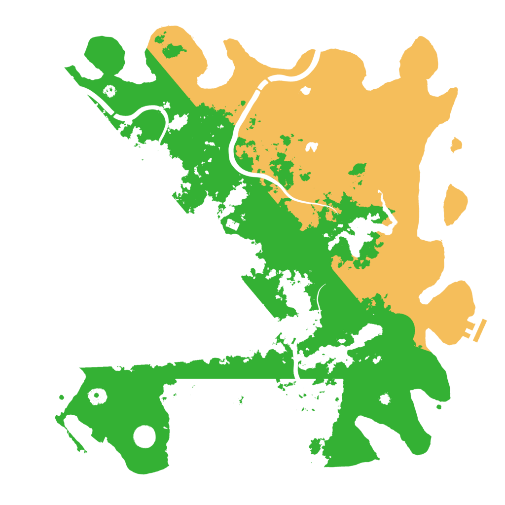 Biome Rust Map: Procedural Map, Size: 4250, Seed: 1559749929